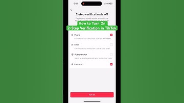 Turn On 2-step verification in TikTok #shorts #tiktok #tiktoktips #tech
