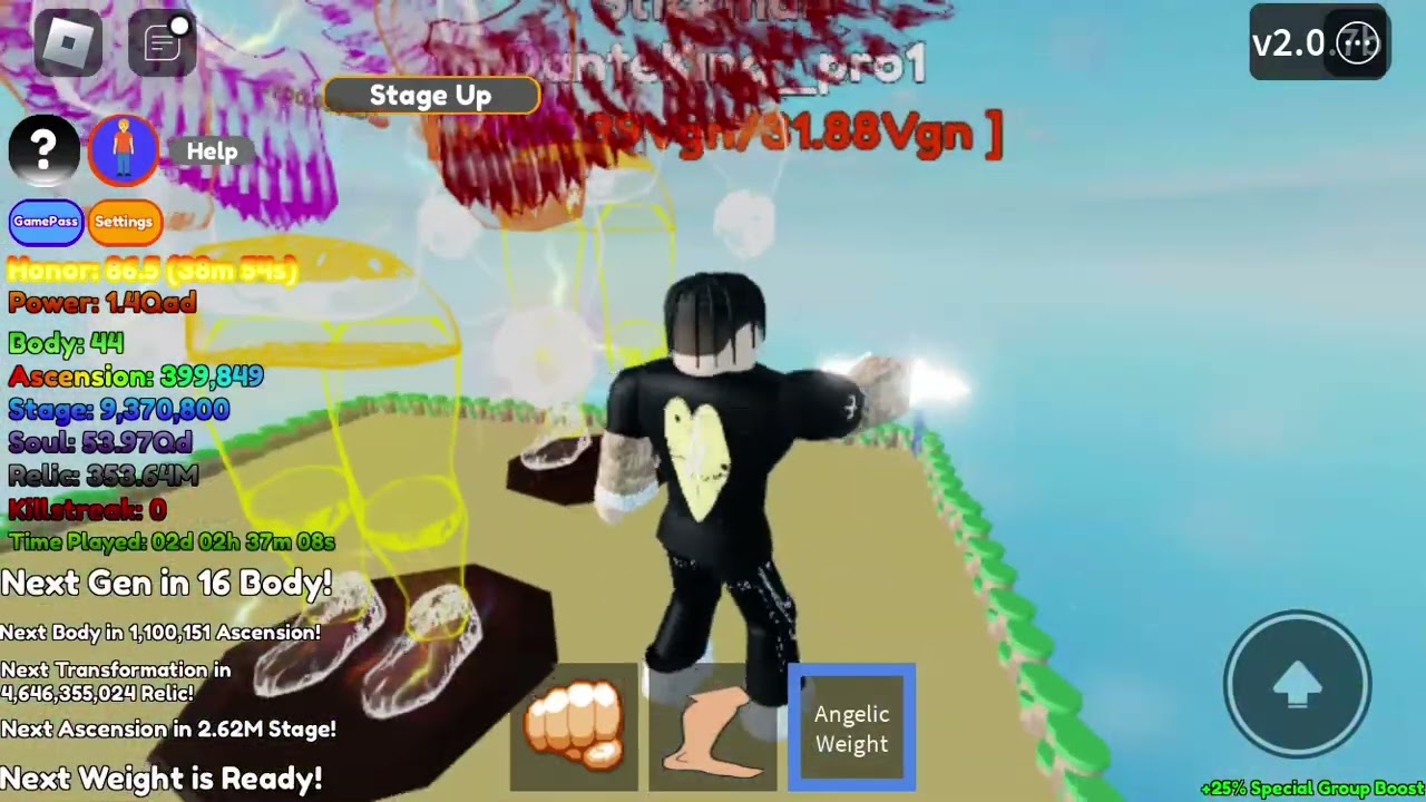 Super power lifting simulator