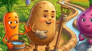 Gareeb Aalu vs Ameer tamatar#GareebAalu #AmeerTamatar #Moral #HindiKahani #VegetableStory #KidsStory