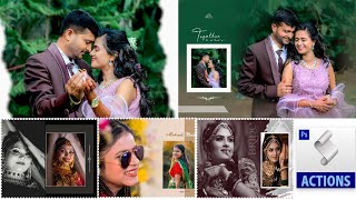 Wedding Album Auto Action Photo Fill free download @AiOneClick