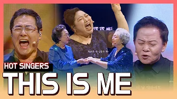 "This is Me" The beautiful stage of the choir members with a total age of 990 years old🎵