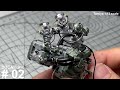 Building a DUCATI 916 (#02) - Tamiya 1/12 scale plastic model