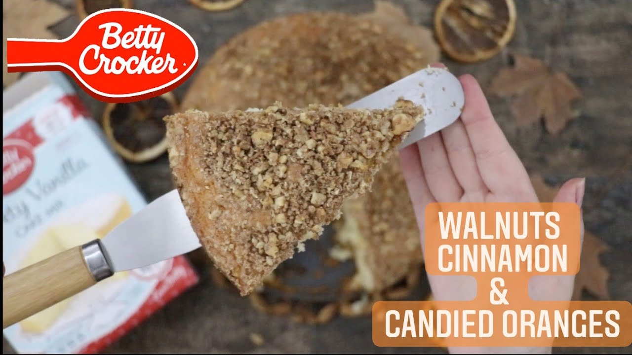 Easy Christmas style Walnuts & Candy oranges cake Elevating Betty