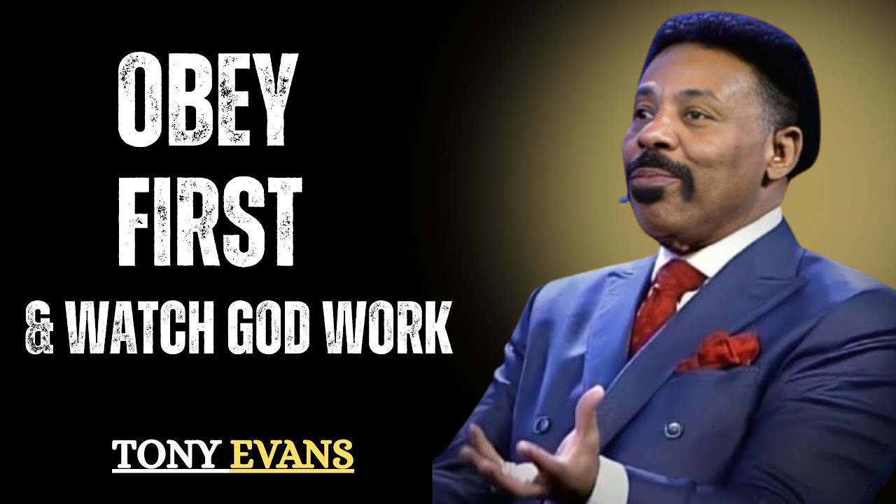“Obey & Trust God Anyway | Morning Prayer to Strengthen Faith & Courage” Motivational by Tony Evans