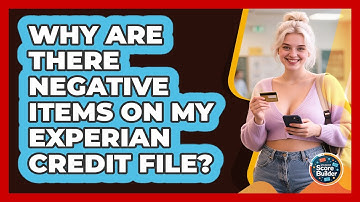 Why Are There Negative Items On My Experian Credit File? - Student Score Builder