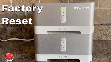 Factory Reset Sonos Amp