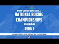 3RD SUB - JUNIOR BOXING CHAMPIONSHIPS | RING 1 |  DAY 2