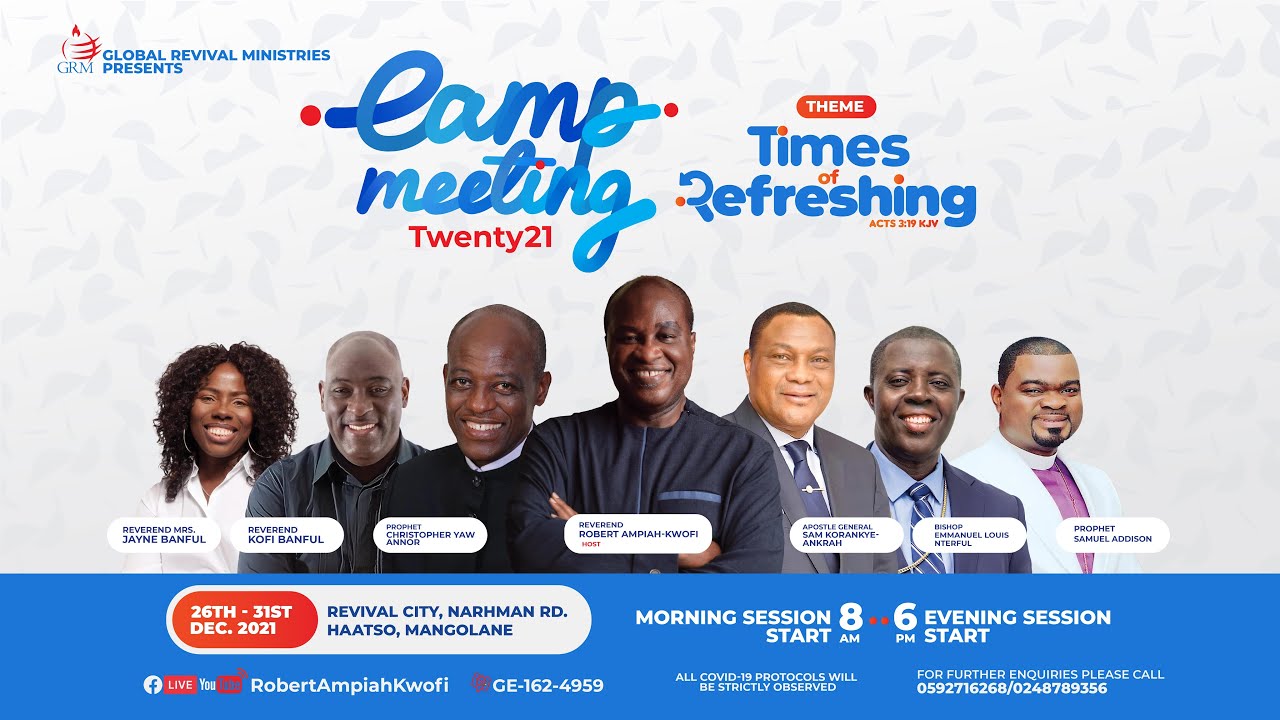 Camp Meeting 2021 - Day 2, Morning Session