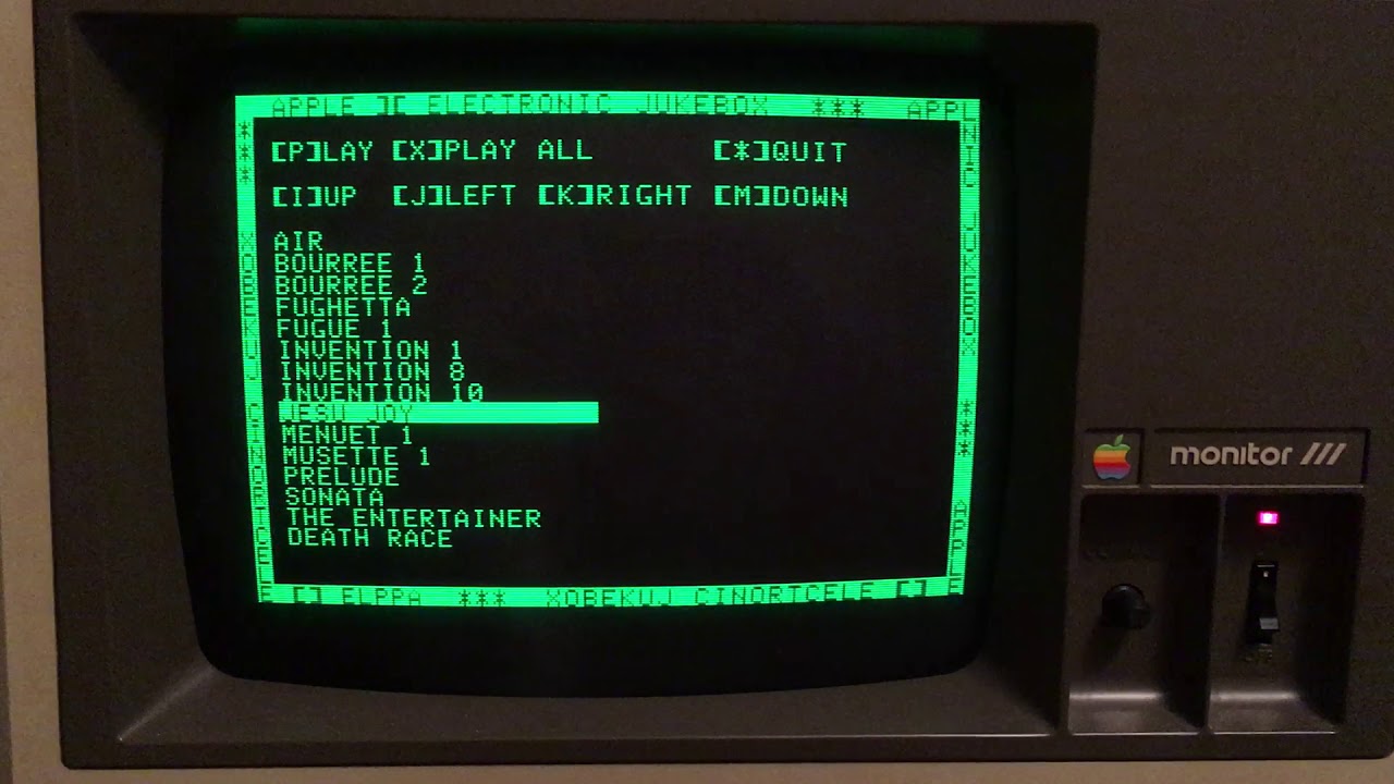 Apple II Electric Duet by Paul Lutus