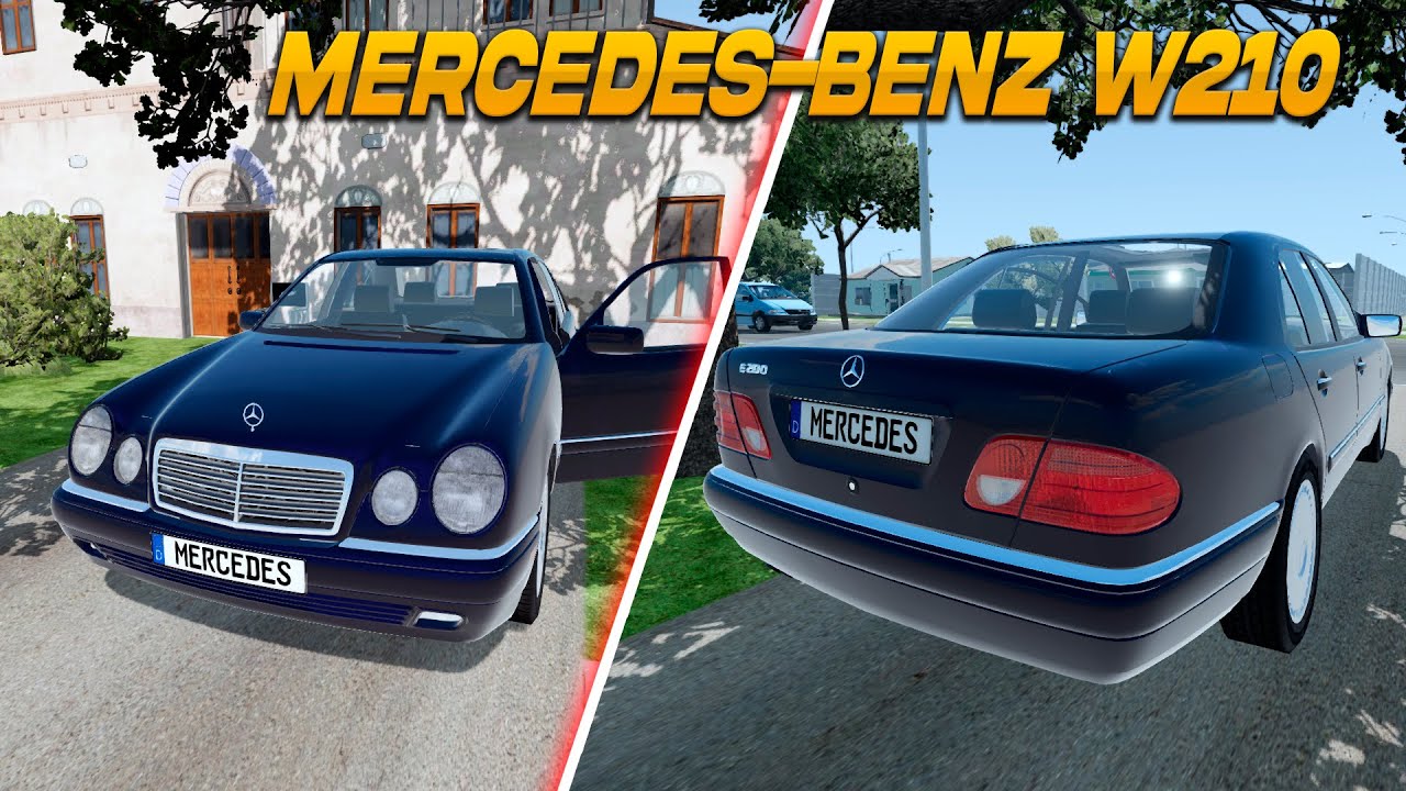 Mercedes-Benz W210 - BeamNG.drive