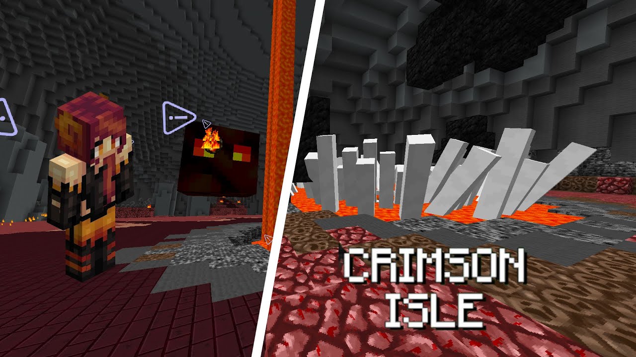 How To Complete Crimson Isle Main Quest Hypixel Skyblock YouTube