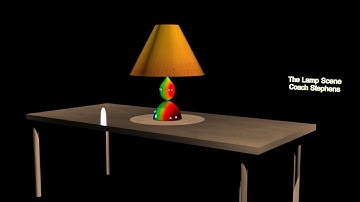 Making a lamp with omni lights, and spotlights in 3ds Max (part1/6)