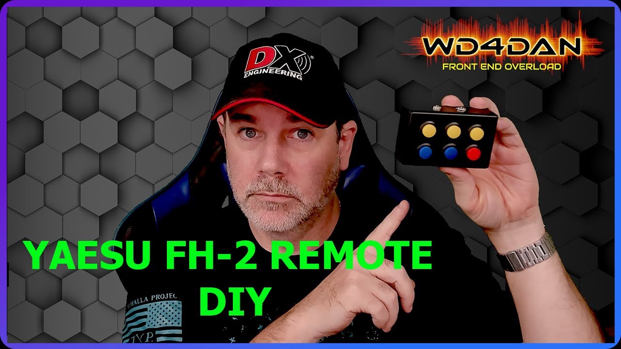 Yaesu FH-2 Remote DIY Build (with PTT) - YouTube