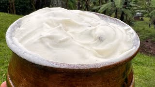 How to make eshabwe / Ankole traditional white sauce from cow ghee screenshot 3