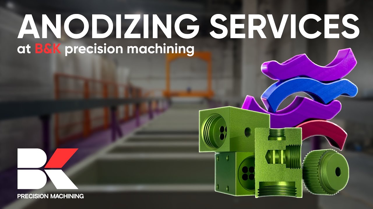 Anodizing service at B&K