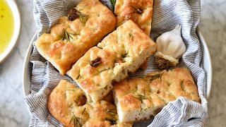 Roasted Garlic Focaccia (With Lots of Olive Oil) Recipe