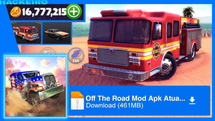 Off The Road APK [Dinheiro Infinito] 🔥❤️😍 #offtheroad