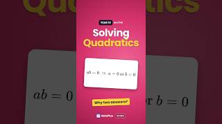 Solving Quadratics by Factorising | Year 10 Maths (Australia)