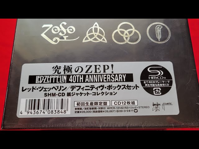 Led Zeppelin 40 TH ANNIVERSARY CD BOX (12 CD) Цепелины с Алика CD
