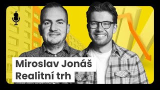 „Pád cen nemovitostí nastane, lidé naivně nabízí 2+kk v paneláku za 9 milionů" říká Miroslav Jonáš.