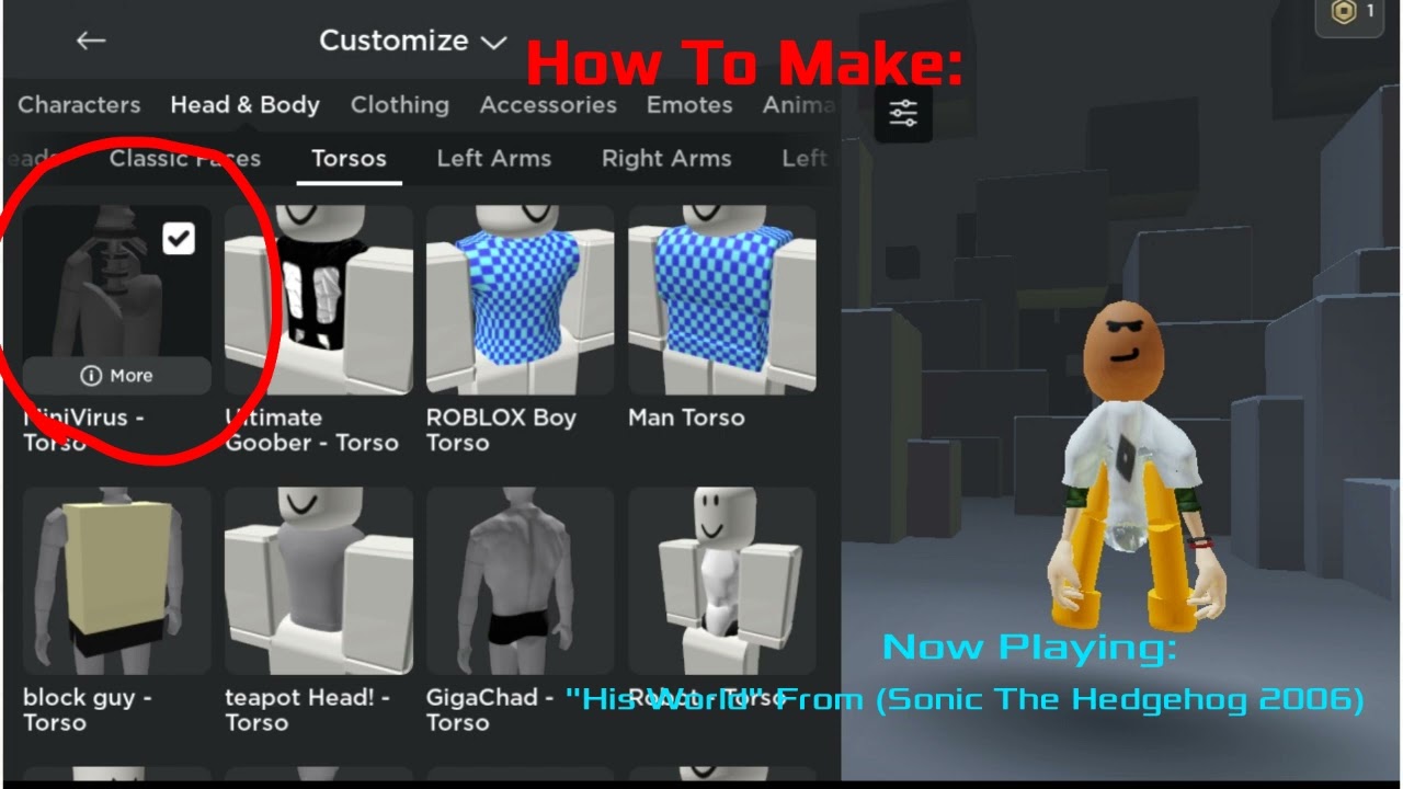 How To Make A Small Roblox Avatar For Free Half The Size YouTube 