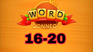 WORD CONNECT level 16 17 18 19 20