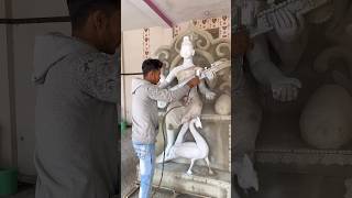 सरस्वती मूर्ति पेंटिंग हो रही हैं ❤️#shorts #viral #saraswati #murti #trending #explore