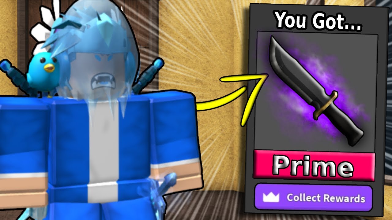 VOID KNIFE💜🖤💜FAST DELIVERY💜🖤💜MM2 ROBLOX PRIME GAMING