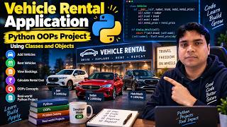 Python Vehicle Rental System | OOP, Inheritance, Exception Handling & Logging