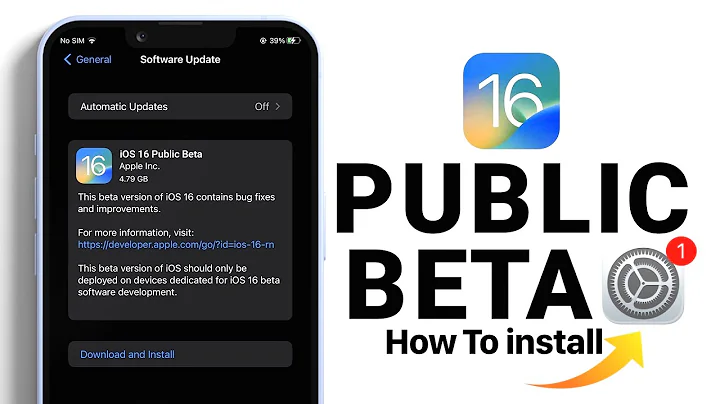 How to install iOS 16 Public Beta 1 - DayDayNews