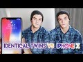 Twins Vs. iPhone X Face ID