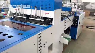 HP-2VA-H 2 lines T-shirt bag making machine