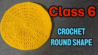 Crochet Round Circle for Absolute Beginners // কুশিকাটার বেসিক কাজ শেখা // Ruby Crochet
