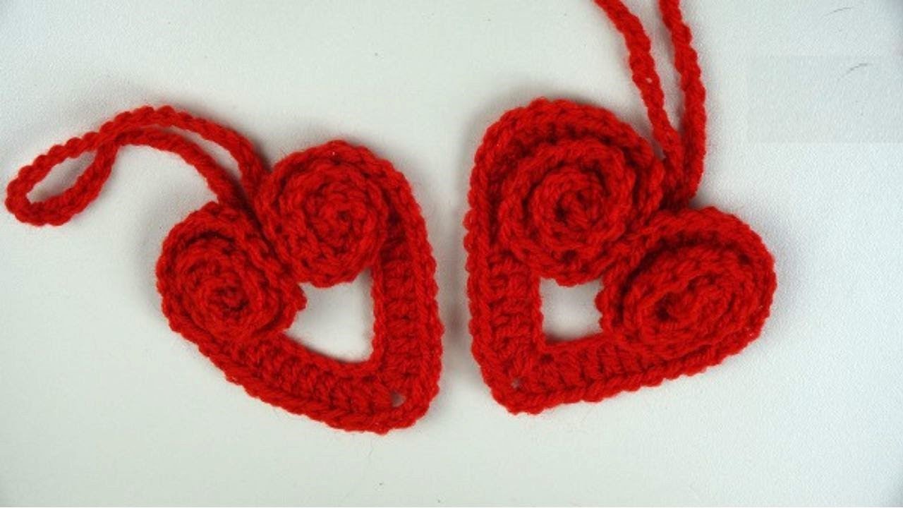 Cœur au crochet à offrir pour la fête des Mères - La Grenouille Tricote