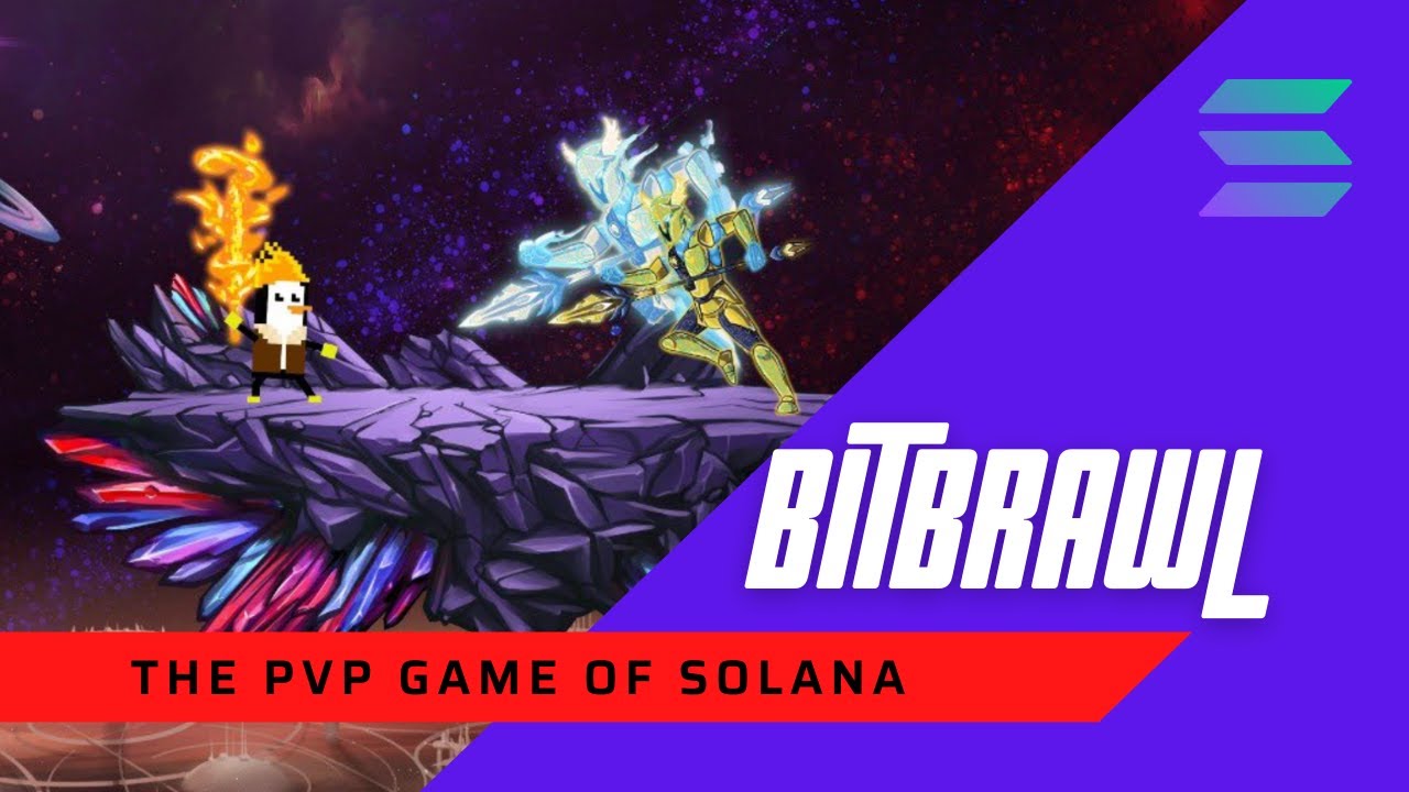 BitBrawl 👾🥊 SOLANA NFT Play to Earn 🪙 | PVP Game for Solana Blockchain like Super Smash Bros 🤯