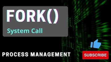 Fork() System Call|  | Creating New Process |  Duplicate Process