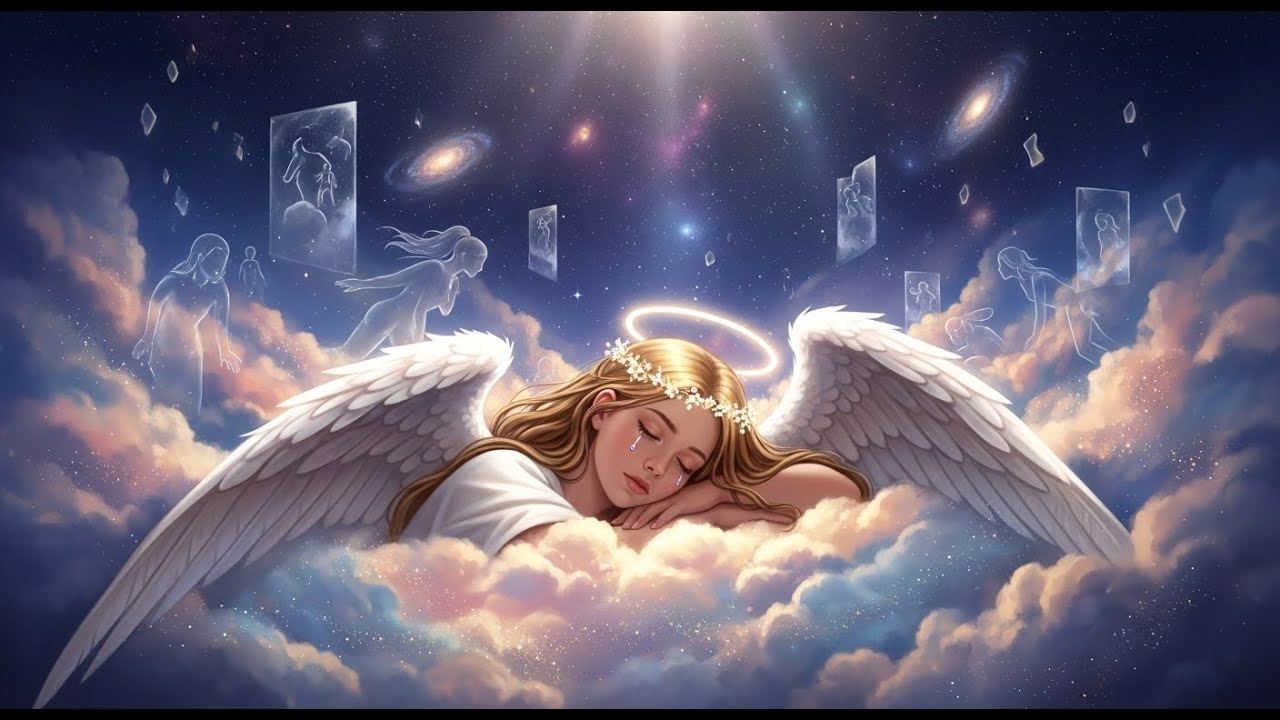 Sleeping Dream in Angel 😇💤 | Soothing Bedtime Song for Kids | Gentle Nursery Rhyme