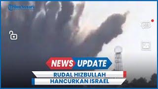 Sehari Setelah Pidato Hassan Nasrallah, Rudal Burkan Hizbullah Hancurkan Pos Militer Israel