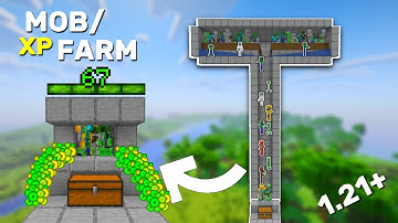 Minecraft EASY MOB XP FARM TUTORIAL! 1.21+