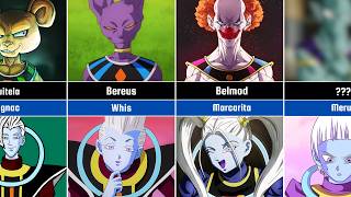 Every Gods and Angels in Dragon Ball universe