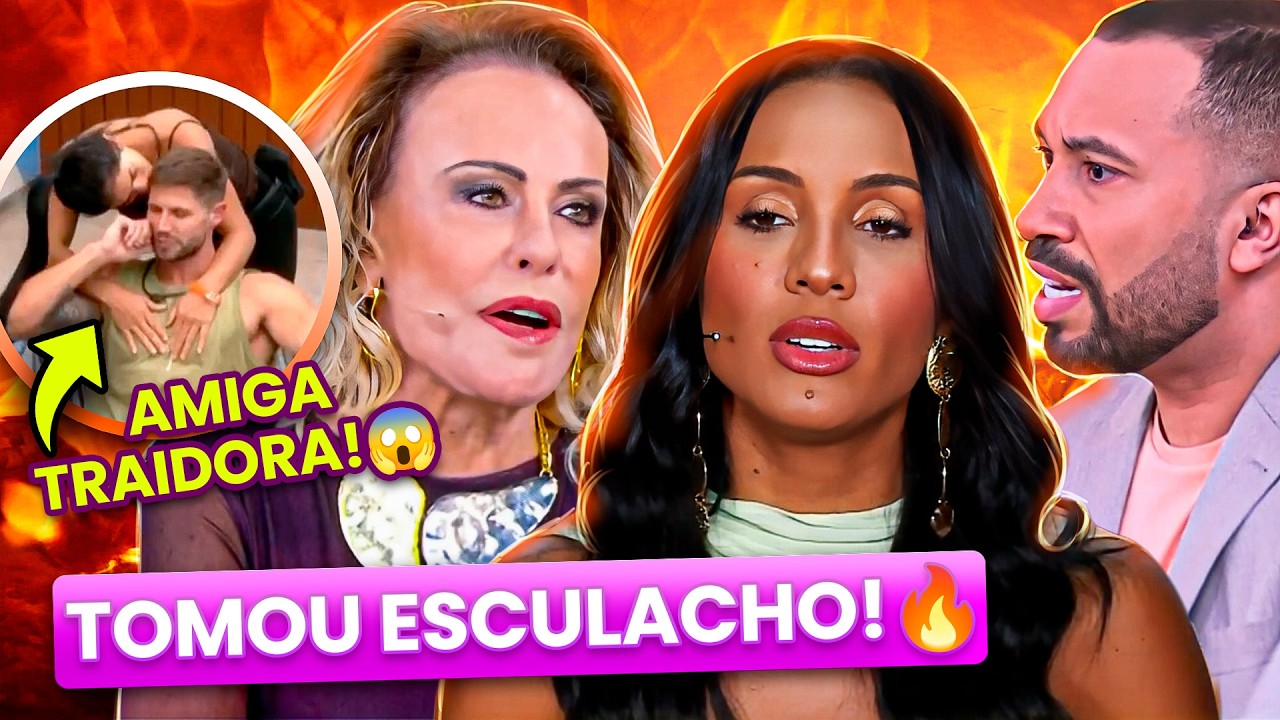 BBB 26: MAXIANE É DETONADA POR ANA MARIA E GIL E SE CHOCA COM 