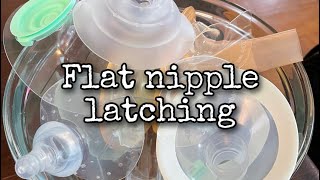 Techniques for latching baby with a flat or inverted nipple screenshot 3