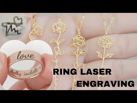 How to laser engraving with rotary axis | EzCAD 3.0 fiber laser marking machine