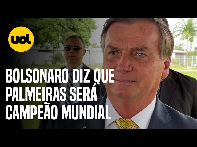 Bolsonaro responde seguidor que zombou por Palmeiras não ter mundial