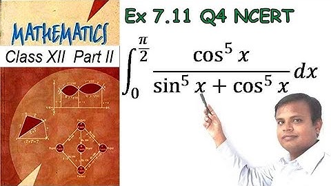 Integrals Class 12 Maths NCERT | Exercise 7.11 Q 4 | IIT JEE