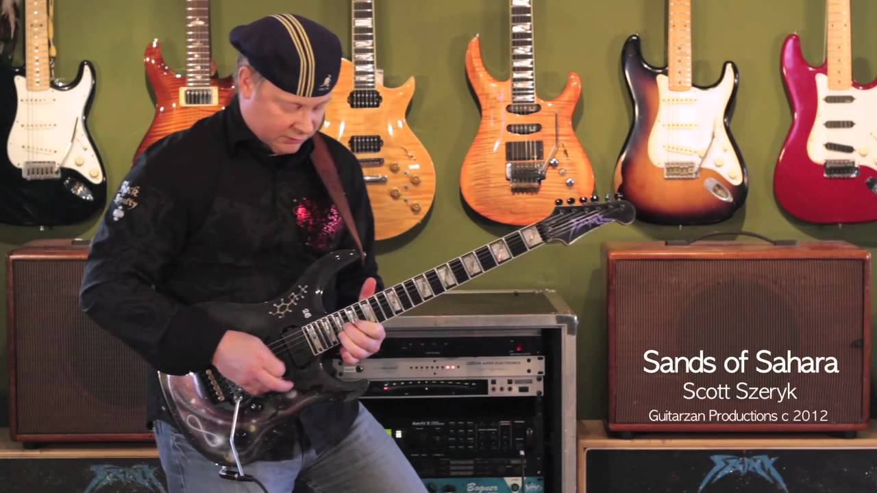 Scott Szeryk - "Sands of Sahara" - (Live Studio Performance) Guitar Manifesto