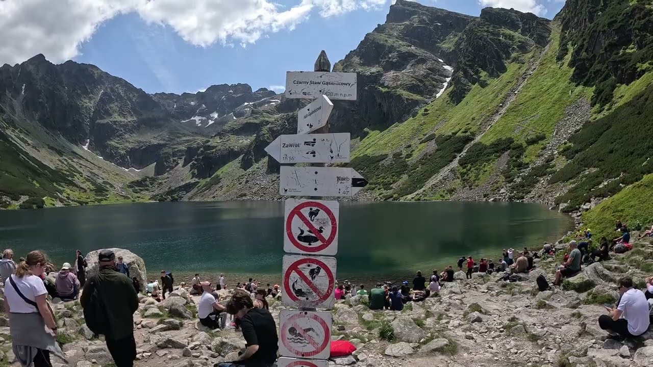 Brzeziny - Hala Gąsienicowa - Czarny staw Gąsienicowy - TPN | 4K60 | GoPro