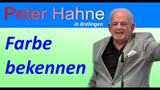 Peter Hahne - Farbe bekennen