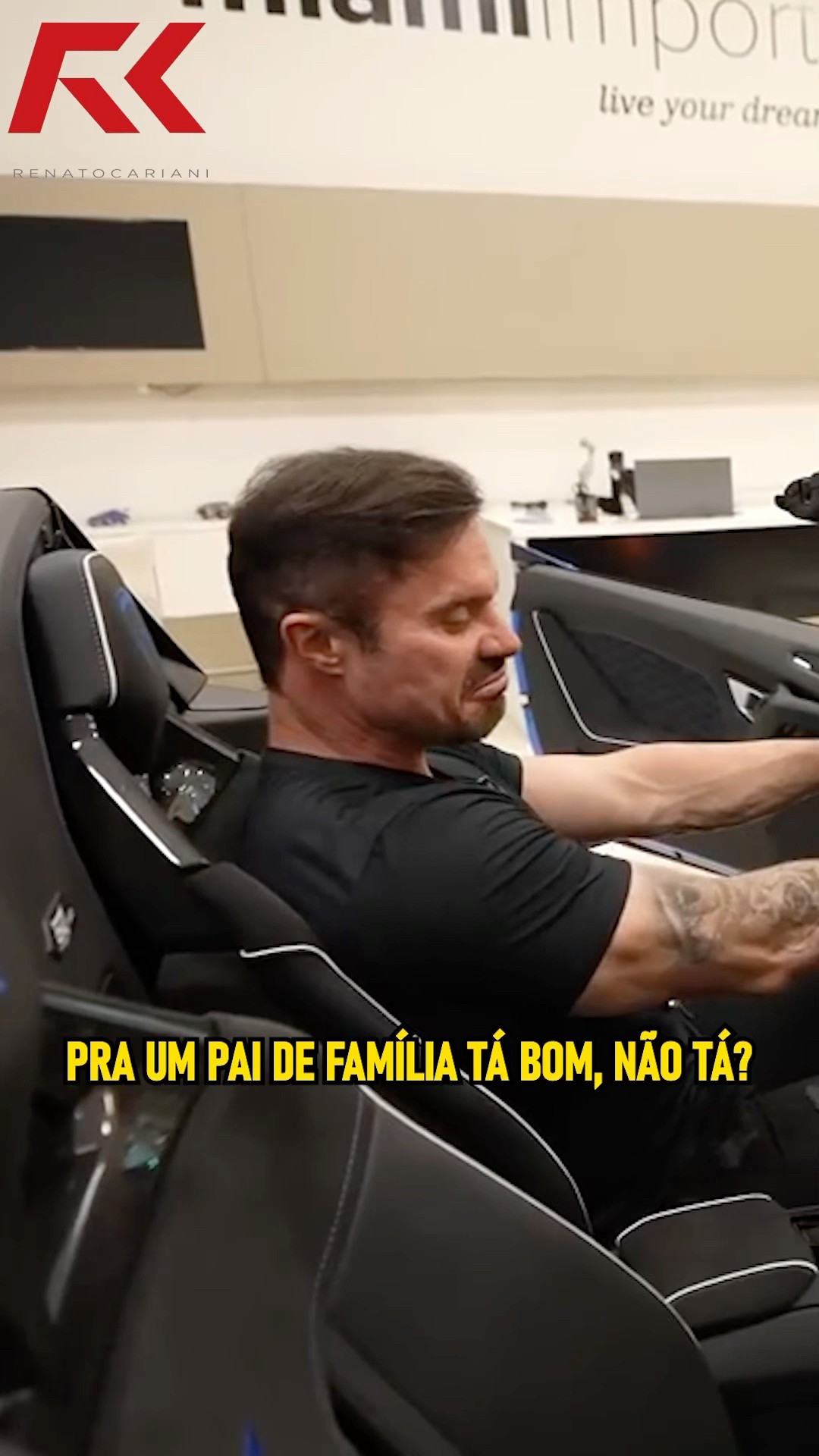 CARIANI COMPROU UMA LAMBORGHINI? #renatocariani #lamborghini #carro #familia #passeio #resenha
