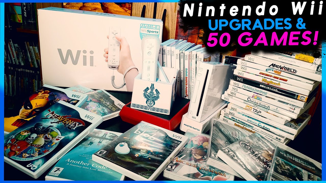 A Nintendo Wii in 2024 The Upgrades & 50 Games! HM YouTube